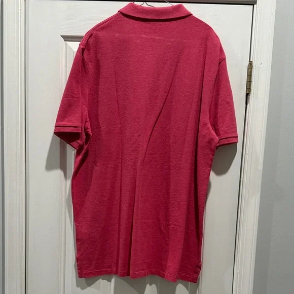 Polo by Ralph Lauren Men's Raspberry Pink Short-Sleeve Polo - Picture 7 of 8
